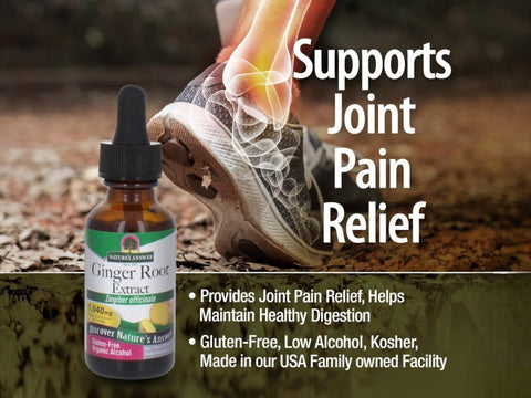 Nature’s Answer Ginger Root Herbal Liquid Supplement - 30ml