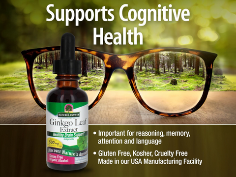 Nature’s Answer Ginkgo Biloba Leaf Liquid Extract - 30ml