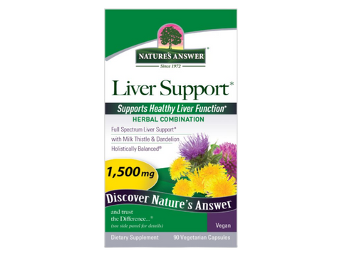 Nature’s Answer Herbal Combination Capsules 1500mg 90 vegetarian capsules box front view on a white background