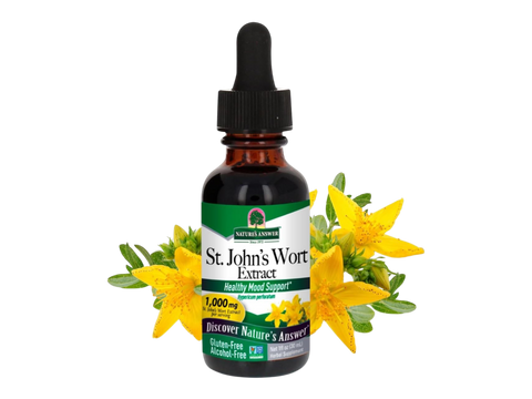 Nature’s Answer St. John’s Wort Alcohol-Free Liquid Extract 30ml bottle front view