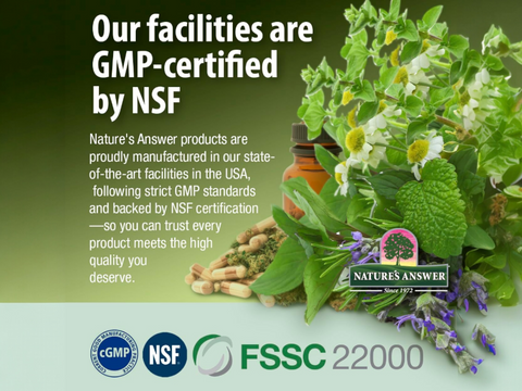 Nature’s Answer Hyssop Herb Herbal Liquid Supplement 