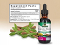 Nature’s Answer Licorice Root Liquid Extract 60ml supplement labelon a beige background