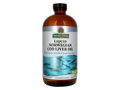 Nature’s Answer Liquid Norwegian Cod Liver Oil Lemon Lime 480ml bottle front view