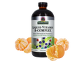 Nature’s Answer Liquid Vitamin B-Complex Tangerine Flavour 480ml bottle front view with tangerine