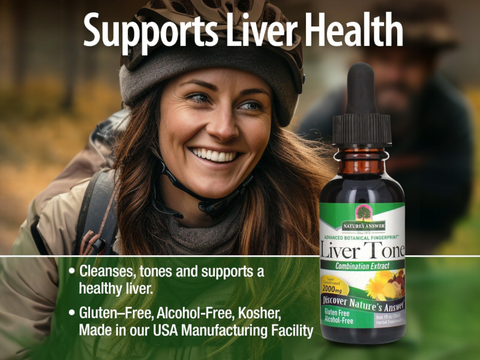 Nature's Answer Liver Tone Herbal Liquid Extract Alcohol Free - 30ml