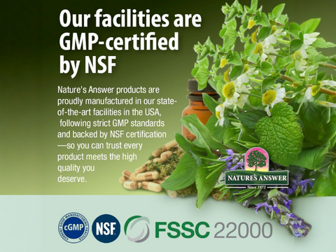 Nature’s Answer Maca Root Herbal Liquid Supplement 