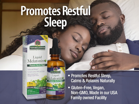 Nature’s Answer Melatonin Food Supplement Liquid - 60ml