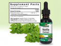 Nature’s Answer Nettle Leaf liquid extract supplement facts 30ml bottle