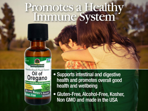 Nature’s Answer Oil of Oregano Leaf Alcohol-Free Liquid Extract - 30ml