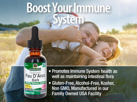 Nature’s Answer Pau D’Arco Alcohol-Free Bark Extract - 30ml