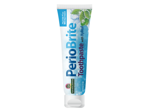 Nature’s Answer PerioBrite Whitening Toothpaste Wintermint 113.4g tube front view
