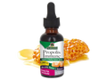Nature’s Answer Propolis Resin Liquid Extract with Alcohol 30ml bottle front view with honeycomb