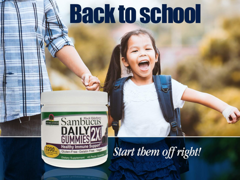 Nature’s Answer Sambucus Elderberry Daily Gummies – 45 Count
