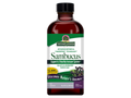Nature’s Answer Sambucus elderberry extract syrup alcohol free 240ml bottle front view on a white background