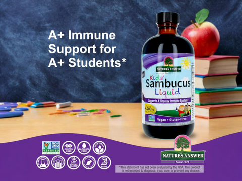 Nature’s Answer Sambucus Nigra Food Supplement for Kids - 240ml