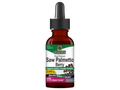 Nature’s Answer Saw Palmetto berry liquid extract low alcohol 30ml bottle front label