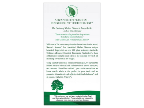 Nature's Answer Turmeric-3 Curcuminoids Vegan Capsules - 90 Count