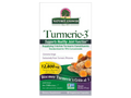 Nature's Answer Turmeric-3 95% Curcuminoids Vegan Capsules 90 front box label