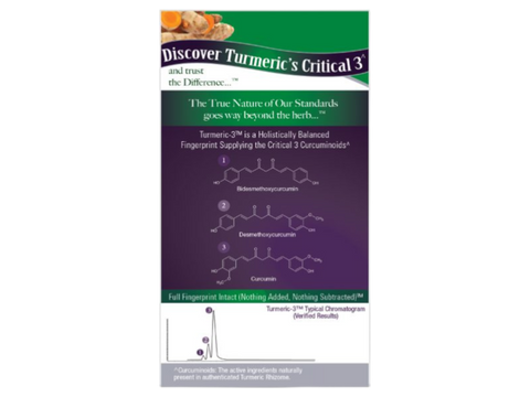 Nature's Answer Turmeric-3 Curcuminoids Vegan Capsules - 90 Count
