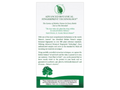 Nature's Answer Turmeric and Ginger Vegan Capsules 90 count herbal supplement back box label