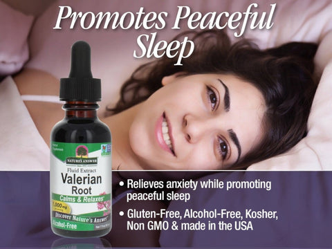 Nature's Answer Valerian Root Alcohol-Free Liquid Extract