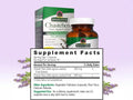 Nature’s Answer Chasteberry Vitex supplement facts 400mg 90 vegetarian capsules back label
