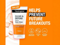 Neutrogena Clear & Defend 2-in-1 Wash & Mask 150ml - 1% Salicylic Acid Formula and new look
