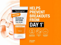 Neutrogena Clear & Defend Face Scrub 150ml - 2% Salicylic Acid Exfoliator