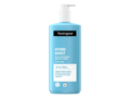Neutrogena Hydro Boost Body Gel Lotion 400ml blue bottle in white background.