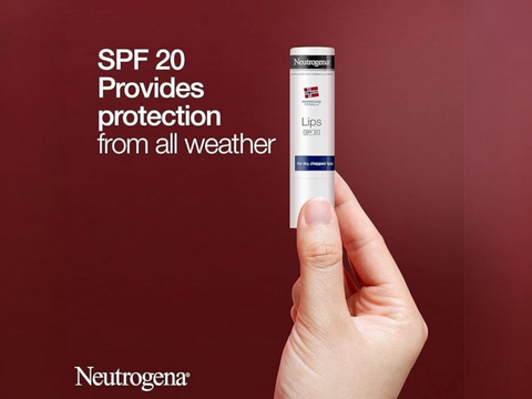 Neutrogena Norwegian Formula Lip Balm SPF 20 - 4.8g, Moisturising Sun Care