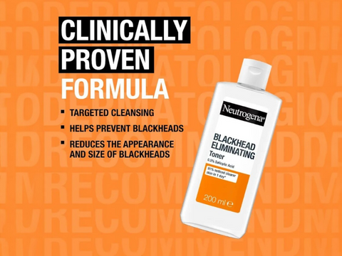 Neutrogena Purifying Cleansing Toner 200ml - With 0.5% Salicylic Acid