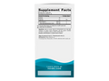 Nordic Naturals Algae DHA 500mg Vegan Omega-3 DHA – 60 Softgels Supplement Facts panel