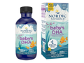 Nordic Naturals Baby DHA Liquid 1050mg Omega-3 + 300 IU D3 – 60ml Liquid bottle front label