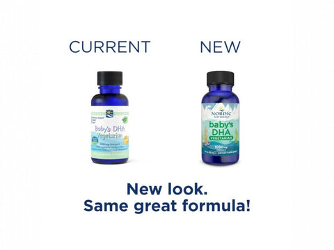 Nordic Naturals Baby's DHA Vegetarian - 1050mg Omega-3 from Algae - 30ml Liquid