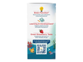 Nordic Naturals Children's DHA Strawberry 250mg Omega-3 Mini Soft Gels – 90 Mini Soft Gels bottle back label with product information