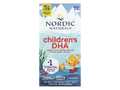 Nordic Naturals Children's DHA Strawberry 250mg Omega-3 Mini Soft Gels – 90 Mini Soft Gels bottle front label