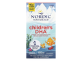 Nordic Naturals Children's DHA Strawberry 250mg Omega-3 Mini Soft Gels – 180 Mini Soft Gels bottle front label