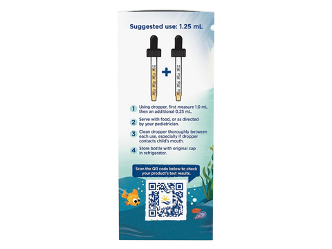 Supplement facts and ingredient list for Nordic Naturals DHA Xtra how to use.