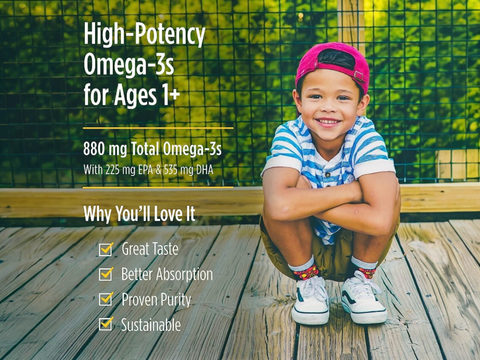 Nordic Naturals Children’s DHA Xtra, Berry Punch - 60ml