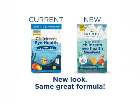 Nordic Naturals Children's Eye Gummies - DHA Lutein Zeaxanthin - 30 Gummies