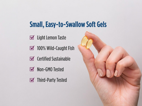 Nordic Naturals Complete Omega Jr., Lemon - 180 Mini Soft Gels