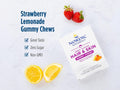 Nordic Naturals Hair & Skin Gummies Zero Sugar Strawberry Lemonade – 27 Gummies ingredients and product details panel