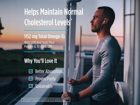 Nordic Naturals Heart Health Formula - with Omega-3 & CoQ10 - 60 Softgels