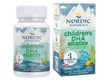 Nordic Naturals Kids DHA Chewables 375mg Vegan Omega-3 Berry Lemonade – 120 Chewable Tablets bottle front label