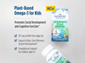 Nordic Naturals Kids DHA Chewables 375mg Vegan Omega-3 Berry Lemonade – 120 Chewable Tablets ingredients and product details panel