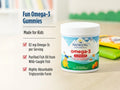 Nordic Naturals Kids Omega-3 Tangerine Gummies 82mg per Serving – 60 Gummies ingredients and product details panel