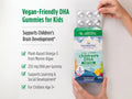 Nordic Naturals Kids Vegan DHA Gummies Zero Sugar Passion Fruit Lemon – 30 Gummies ingredients and product details panel