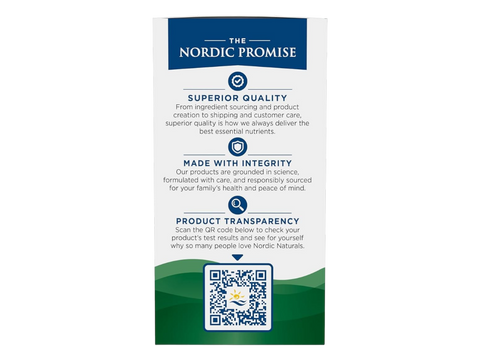 Nordic Naturals Mushroom Complex 6 Mushroom Blend with Herbs – 60 Capsules bottle back label with product information