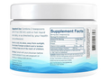 Supplement facts, barcode and ingredients for Nordic Beauty Collagen.