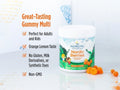 Nordic Naturals Nordic Berries kids multivitamin gummy bottle, citrus flavor, for ages 3+
